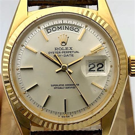 spanish day date rolex|rolex 1803 for sale malaysia.